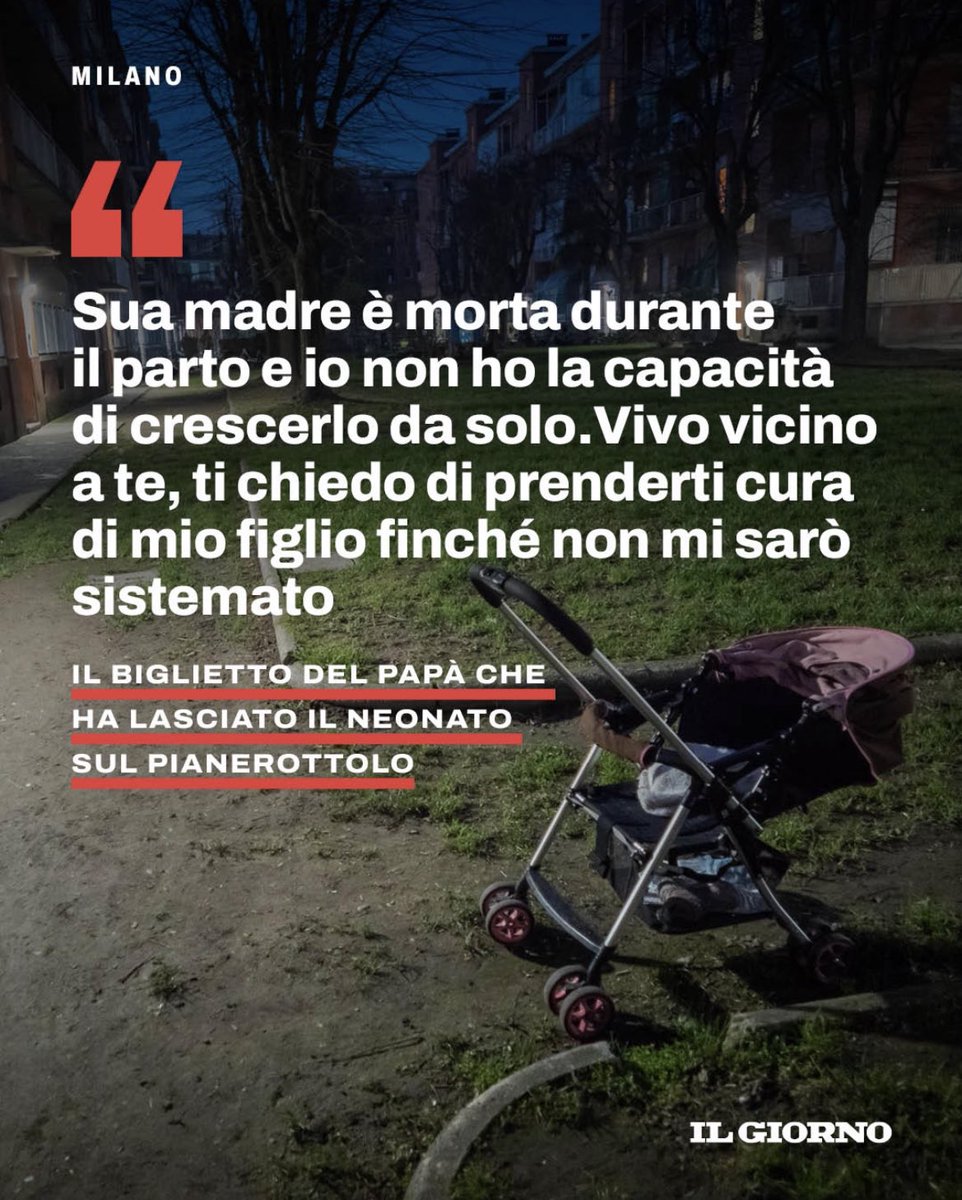 arianagrimmie's tweet photo. Perché non vedo una gogna mediatica e personaggi pubblici e politici che cercano di trovarlo e convincerlo a riprendersi il figlio? https://t.co/4enPxehyhe