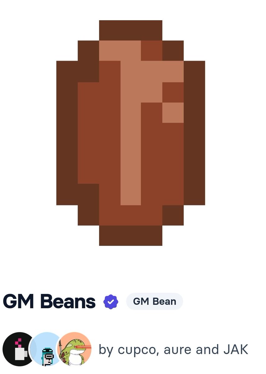 🎉🌟⚠️GIVEAWAY⚠️🌟🎉

I have too many of these brown beans from <a href="/_CupCo/">CUP ☕️🆙⛓️</a> to not give some away.

Like
Repost
Follow <a href="/VeveMarcus/">$VeveMarcus⭕🐍🆙</a>

#lukso $lyx 🆙