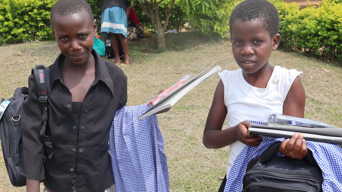YfcUganda's tweet photo. Yesterday,1/02/ 2024,Our team had a meaningful encounter with the vulnerable girls in the hills of Rubindi Town Council. We're thrilled to be providing them with scholastic materials &amp; school dues this February as they return to school.We are committed to champion #GirlsEducation https://t.co/iTpbmosJXS