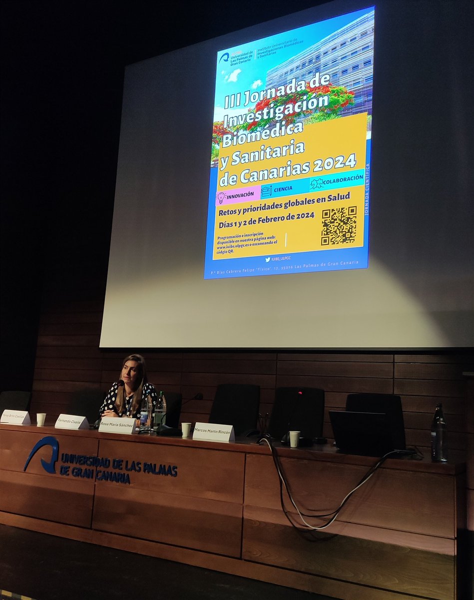 iUIBS_ULPGC's tweet photo. Comenzamos el segundo día de las III Jornadas de Investigación Biomédica y Sanitaria de Canarias 2024 @iUIBS_ULPGC con la mesa de diabetes moderada por la Dra. Rosa Sánchez https://t.co/tjr5cXIMbw