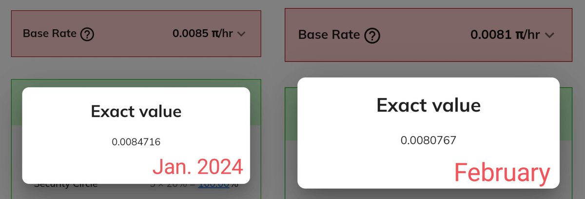jiangdongfang29's tweet image. February Pi Mining Rate Update 📉🔍

Heads up, Pi Miners! The mining rate for February has adjusted from 0.0084716 to 0.0080767. It&apos;s time to seize the mining opportunities and make the most of the current rates!  

#PiMiningUpdate #PiNetwork #PiNetworkUpdates