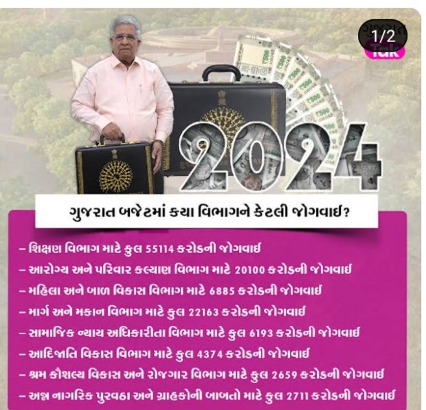 SirajudinShera1's tweet photo. @kuberdindor શિક્ષણ પાછળ આટલું બજેટ ફાળવેલ છે એ ખાલી જોવા માટેજ આપેલ છે? શિક્ષક ની કાયમી ભરતીના તો કાય ઠેકાણા નથી આ જોય ને મને એક ગીત યાદ આવ્યું
એવો કોણ છે ખલાસી મને કહી દો
ગોતી લો ગોતી લો........ નક્કી એવું લાગે છે સાહેબ ને ગુજરાત ના બાળકો અને શિક્ષણની કાય પડી જ નથી @CMOGuj https://t.co/bhiE4Q8ao7