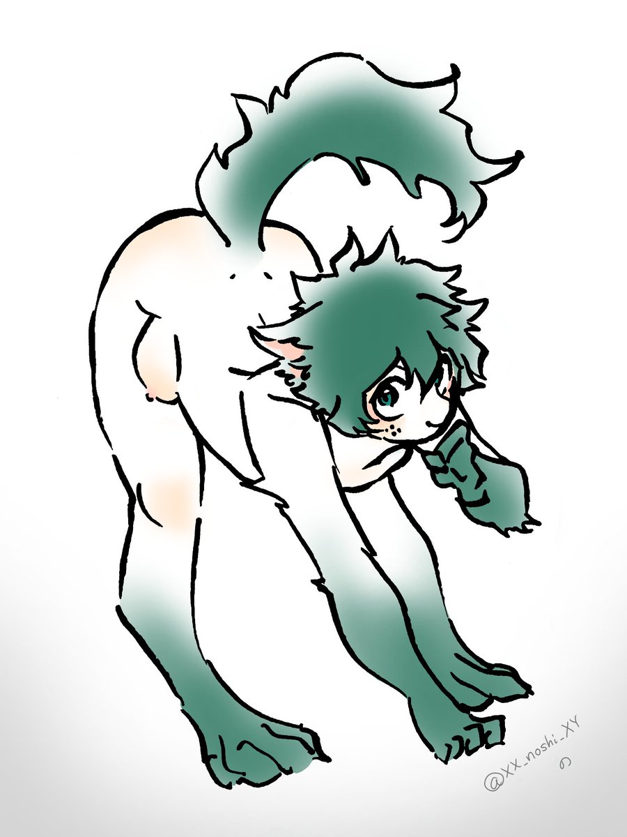 おっぱい「おっぱいが下腹部についてるタイプのケモにょた出勝(属性過多) 」|の氏のイラスト