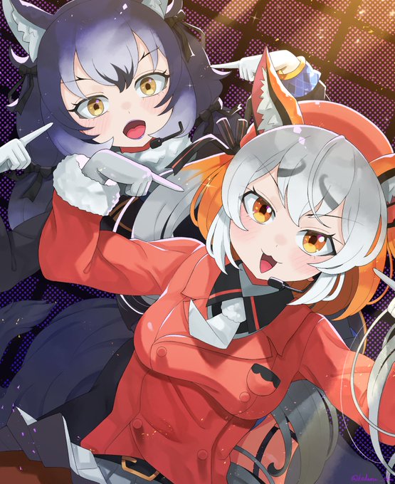 💜🧡
#ツインテールの日 