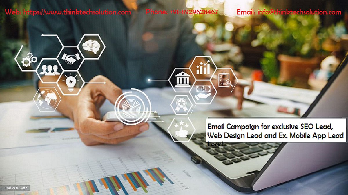 ThinkTechSolut2's tweet image. Why use email marketing for your business:

Simply put—because it works. Email marketing helps businesses with:

Building brand awareness
Nurturing leads to a sale
Growing relationships with customers
Exclusive SEO Leads
Exclusive Web Design Leads
Exclusive SMO Leads