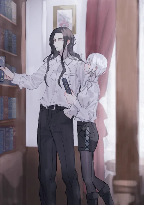 library date #創作男女 