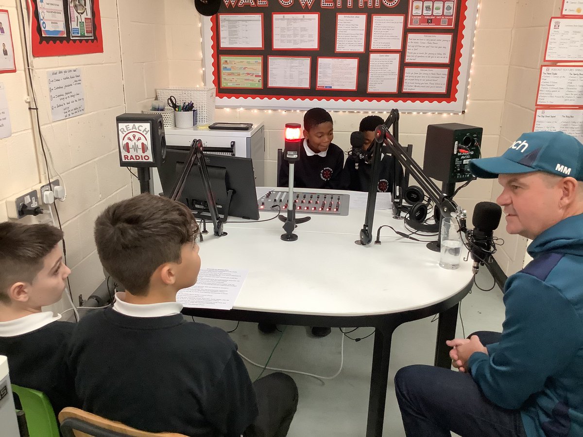 radio_reach's tweet photo. 🏏 An interview you WON’T want to miss. The Sporty Boys had the privilege of interviewing head coach of @englandcricket men’s white ball team, Matthew Mott yesterday and what an interview it was! https://t.co/k5DeYSC4uS #SAPSEIC #SAPSHCI @EAS_Equity https://t.co/i3e46kANFc