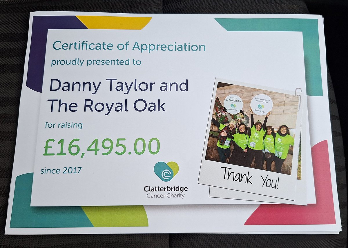 Updated Total So Far for the <a href="/ClatterbridgeCC/">Clatterbridge Cancer Charity</a> 💚 Nice way to start a Friday, thanks again for everyone's constant support!! <a href="/CCCNHS/">The Clatterbridge Cancer Centre</a> <a href="/TheRoyalOak23/">The Royal Oak</a> <a href="/CHQuizServives/">CheshireQuizServices</a>