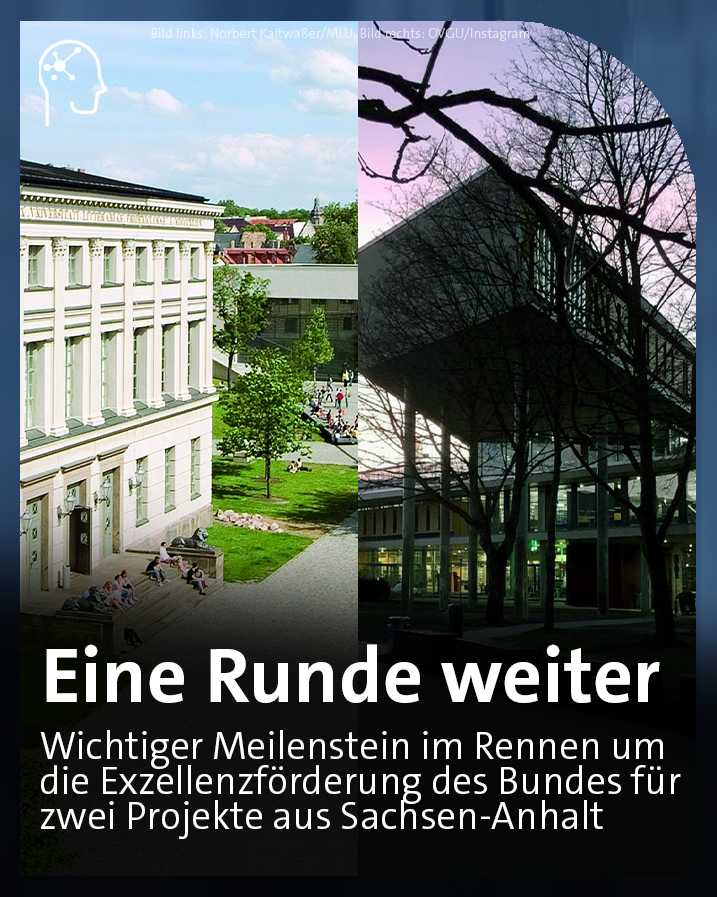 Großartige Nachricht für den #Wissenschaftsstandort #SachsenAnhalt! 👏„Erstmals rückt die weitreichende #Exzellenzförderung für unsere Universitäten <a href="/OVGUpresse/">Otto-von-Guericke-Universität Magdeburg</a> &amp; <a href="/UniHalle/">Universität Halle (inaktiv)</a> in greifbare Nähe“, so Wissenschaftsminister <a href="/WillingmannA/">Armin Willingmann</a>. lsaurl.de/0dkpu1