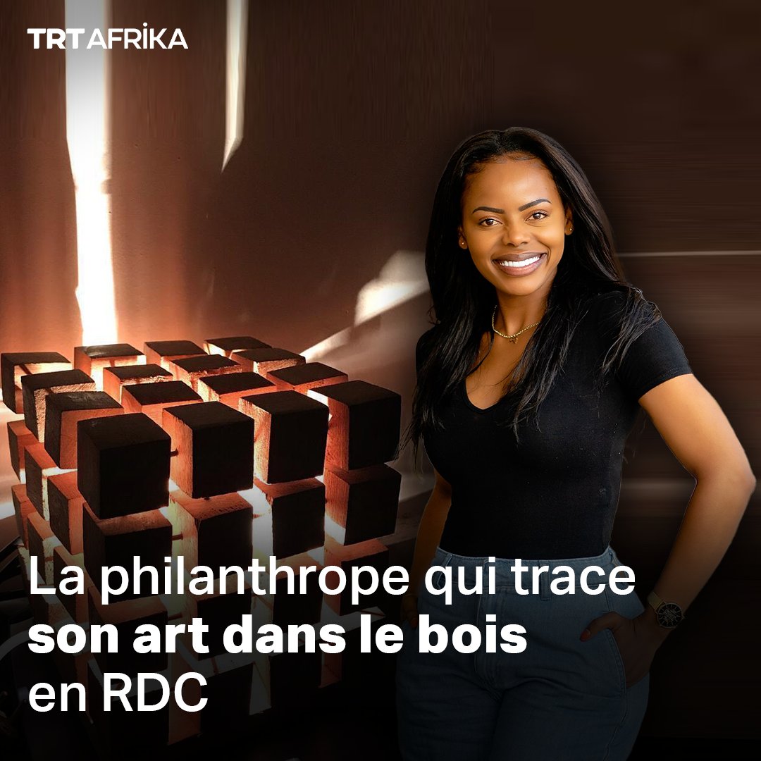 trtafrikaFR's tweet photo. Sakinah est une jeune congolaise dont l'amour pour l'art a conduit à la création d'une start-up spécialisée dans la fabrication de meubles et objets de déclaration uniquement faits en bois congolais https://t.co/1hPhGfIY4S
