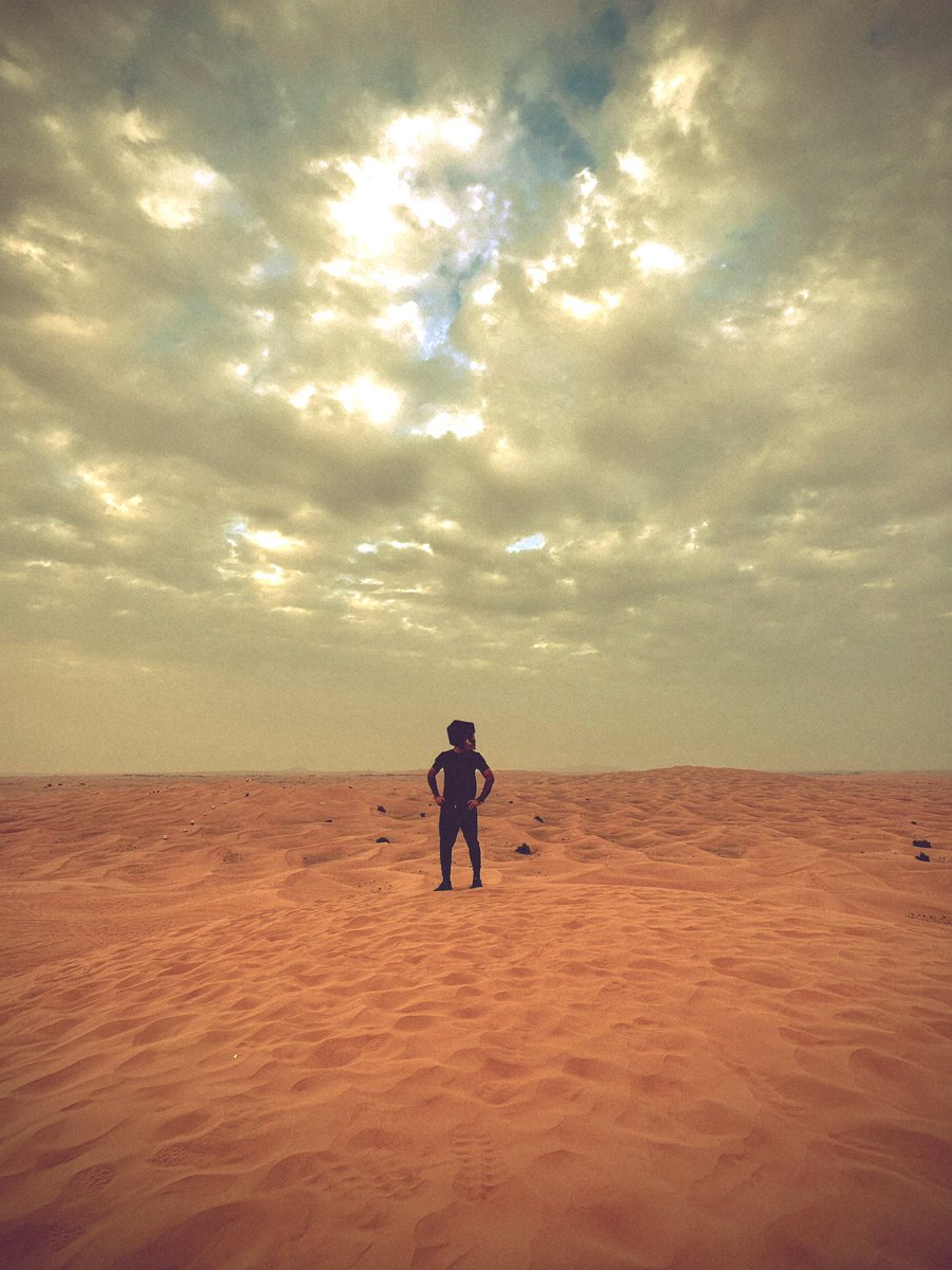 tryangle_man's tweet photo. Tryangle Man lands in Dubai!

1 day to the live performance

#livemusic 
#electronicmusic
#dubai 
#desert https://t.co/VogjI4kIXP