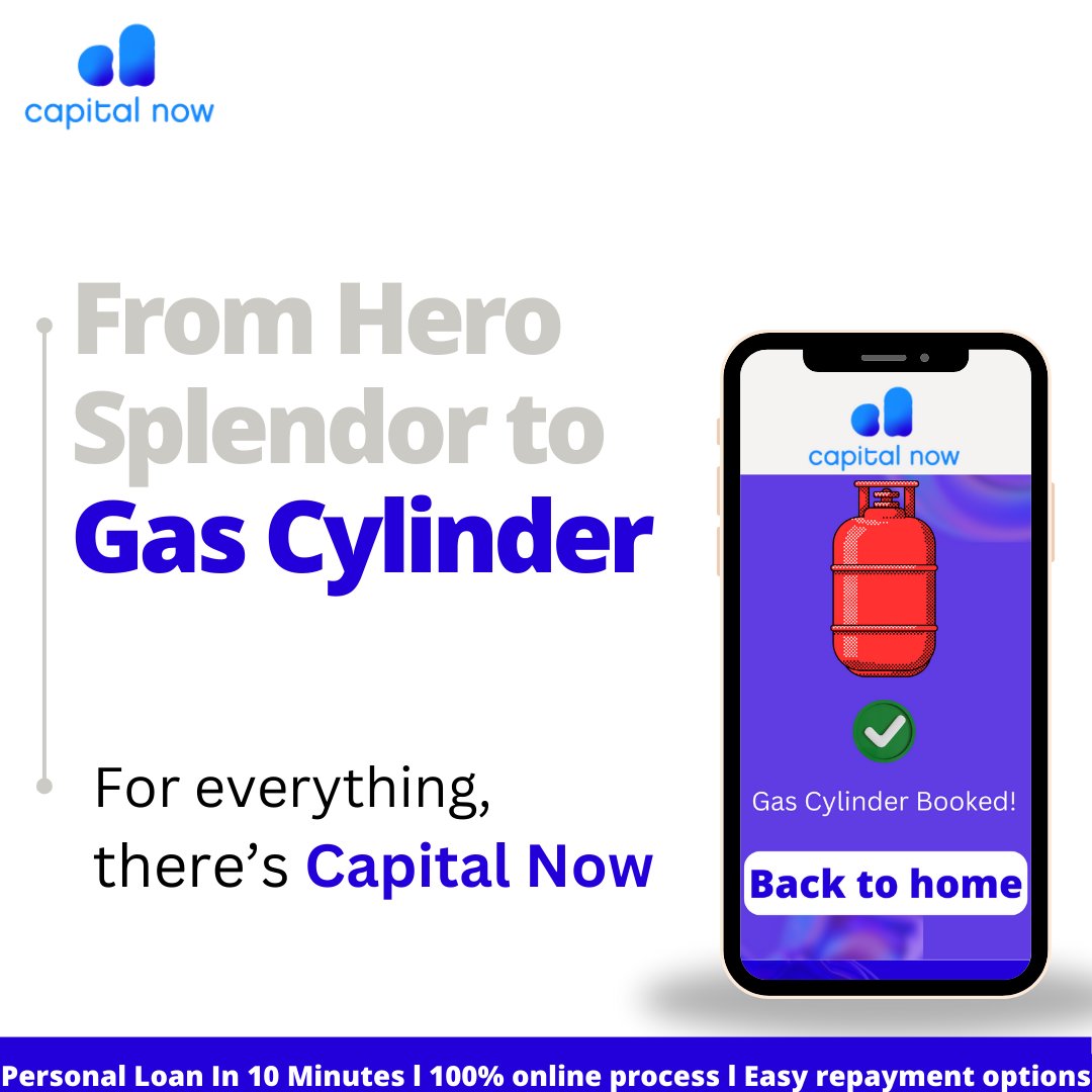 now_capital's tweet image. From Brand New Hero Splendor to Gas Cylinder Bill, Capital Now Has You Covered for All Your Needs! 🚀
.
Link In Bio.
.
.
#CapitalNow #ExpenseControl #DownloadNow #instantpayments #gasbill #instantloans #creditcards #openforbusiness #INDvsENGTest #PoonamPandey #Paytm #Maldives