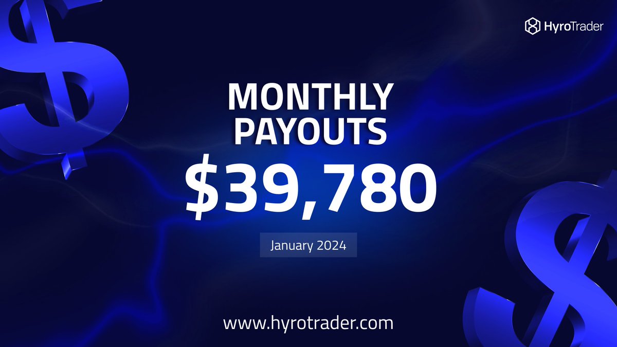 hyrotrader's tweet image. Exciting News Alert! 🪐 Our #January2024 payouts have hit a whopping $39,780!🚀🚀🚀 Ready to elevate your trading experience?

Why join #HyroTrader?
✅ Trade directly on Bybit - Seamless and direct access to one of the leading cryptocurrency trading platforms.
✅ The largest list