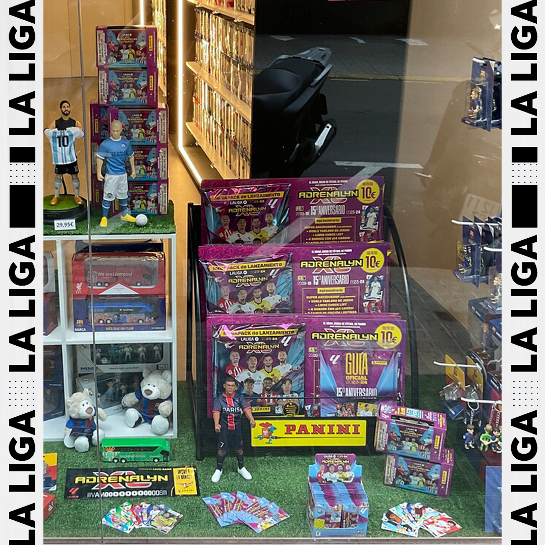 ¡Ya somos Panini Point!. ¡Te invitamos a visitarnos y seguir ampliando tu colección de la liga con nosotros!
🏪Laforja 77, Barcelona 08021.
#Paninipoint #panini #Banbotoys #laliga