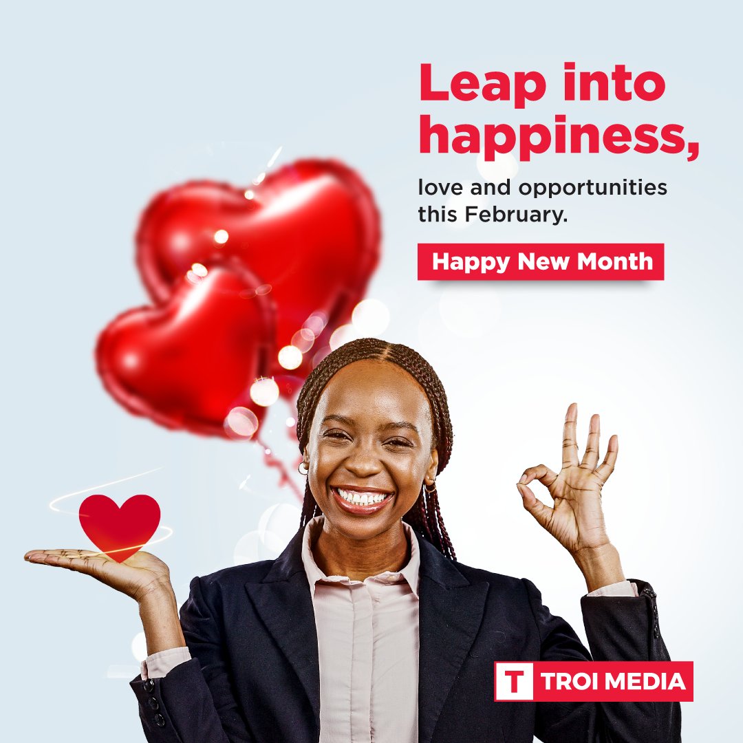 TROImedia's tweet photo. Wishing you a month filled with love, laughter, and all the amazing things life has to offer.

Cheers to the month of love from all of us at TROI.

#WeAreTROI https://t.co/2hzgxyZtNK