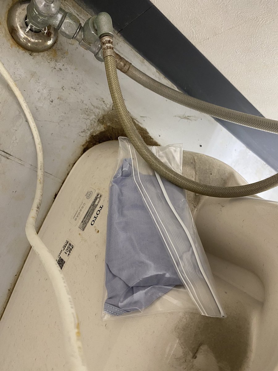 __So__Ra_08's tweet photo. 置きました！
ヒントは水戸市！！

ちょっとトイレ汚かった…袋に入ってるからパンツは綺麗だよー笑

PayPay300で小ヒント、500で大ヒント出します！

見つけた方DMくださーい！！

よーーーいどん！！！

#裏アカ女子 #茨城 #置きパン #置き下着 https://t.co/lBzuQLnpaa