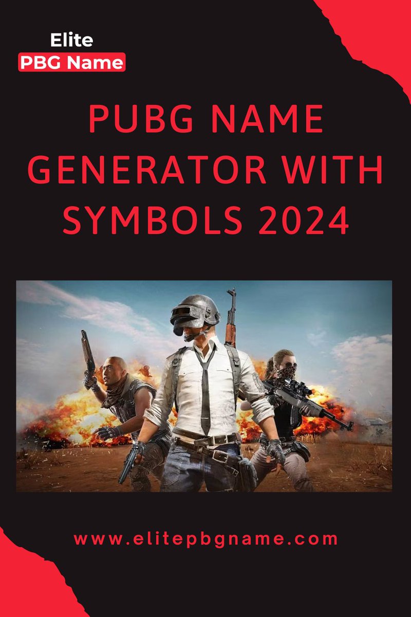 Transform your PUBG identity with our cutting-edge name generator! Dive into the world of symbols and stand out on the battlegrounds. #PUBGNames #SymbolGenerator #GamingEssentials #GamerLife #OnlineGaming #PUBGNames #SymbolGenerator #GamingEssentials #GamerLife #OnlineGaming