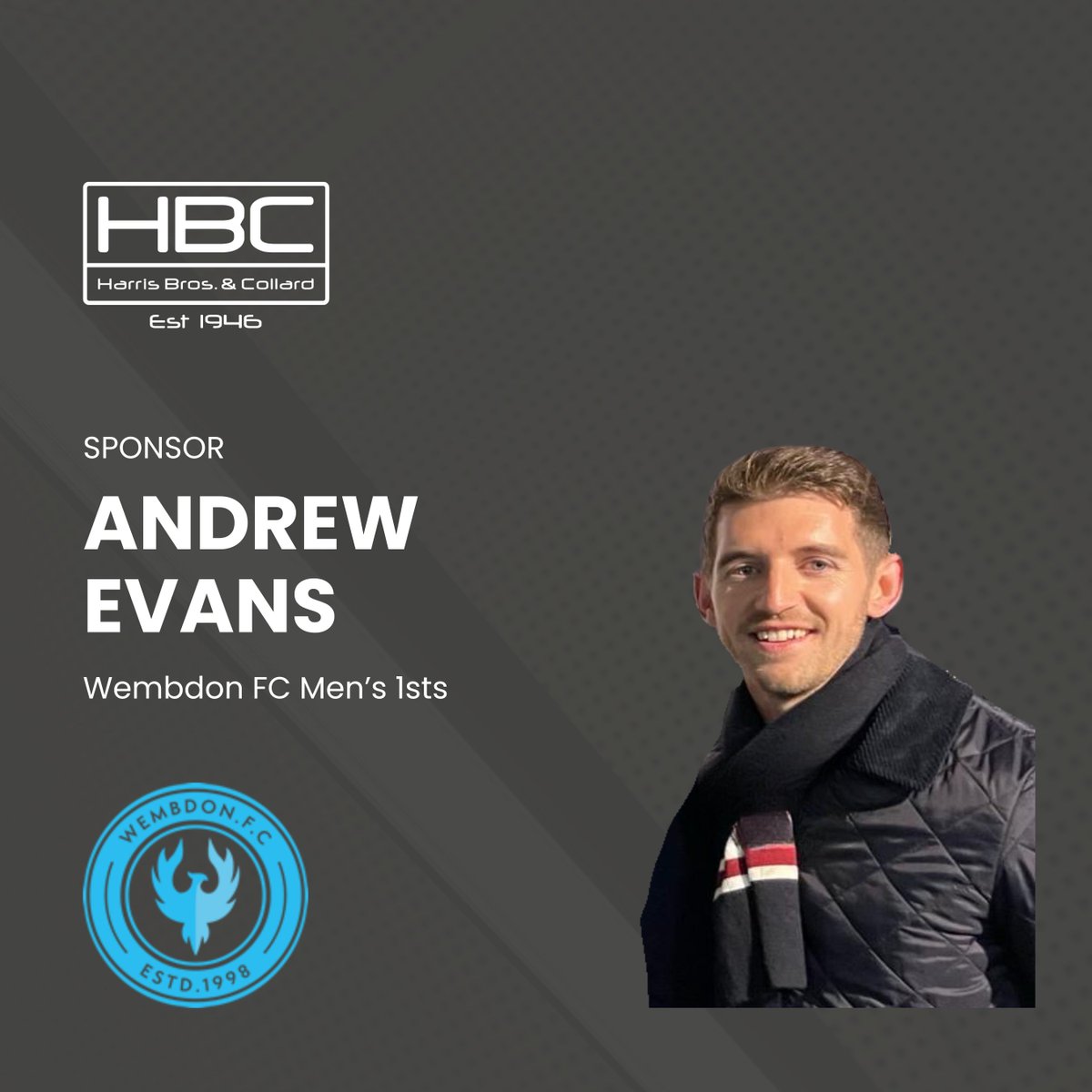 We're pleased to be supporting @FcWembdon player Andrew Evans, who has recently signed for the club ⚽️

As advocates of #socialvalue and #communitysupport, we wish Andrew and the team success for the rest of the season in the Taunton & District Saturday League

#LocalSponsorship