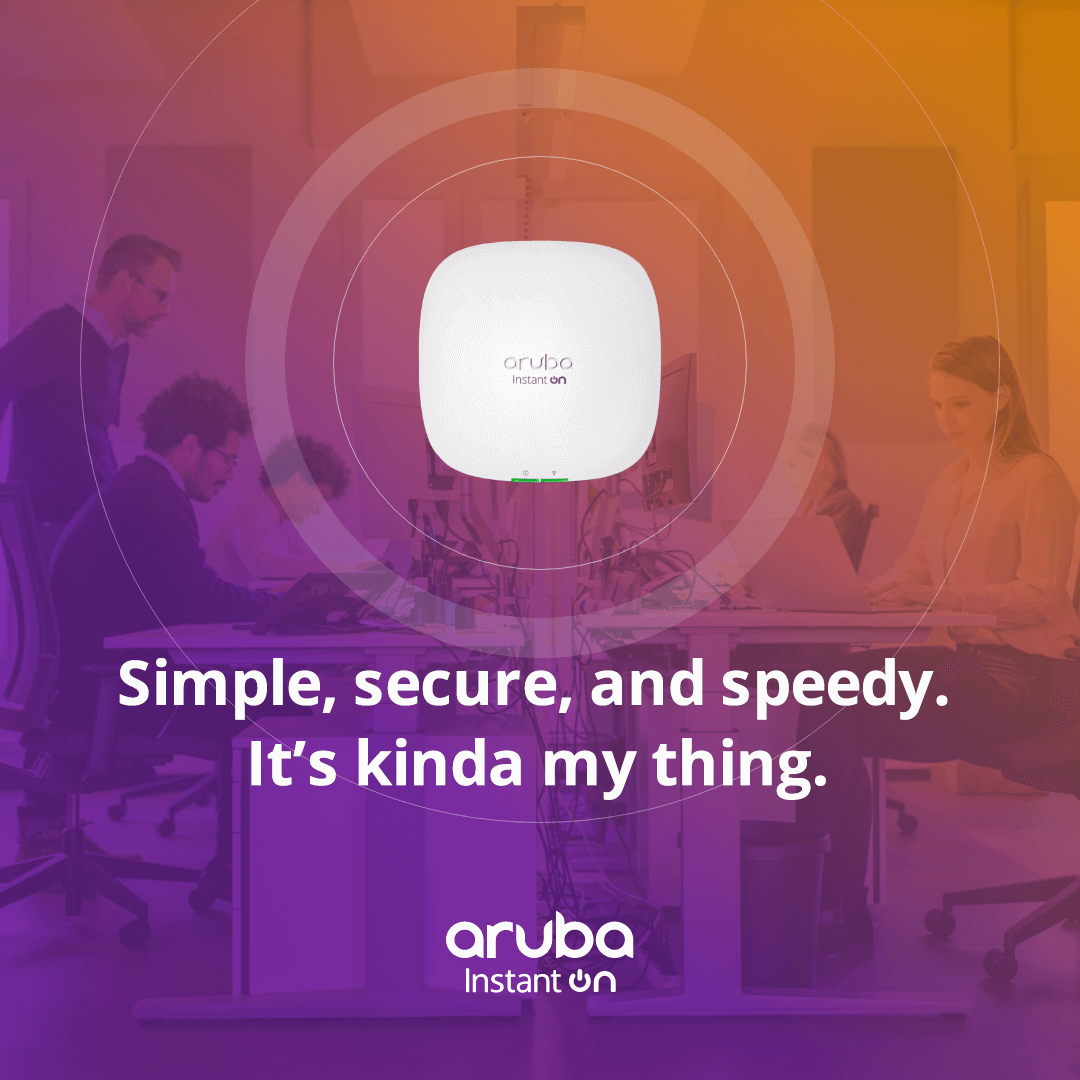 ApoticaGH's tweet photo. Looking for easy setup, security, and performance? It’s a tall order but look no further. Make my thing your thing.

Drive your business with my Wi-Fi trifecta.

#HPE #Aruba #Apotica https://t.co/mzxwrV2vUZ