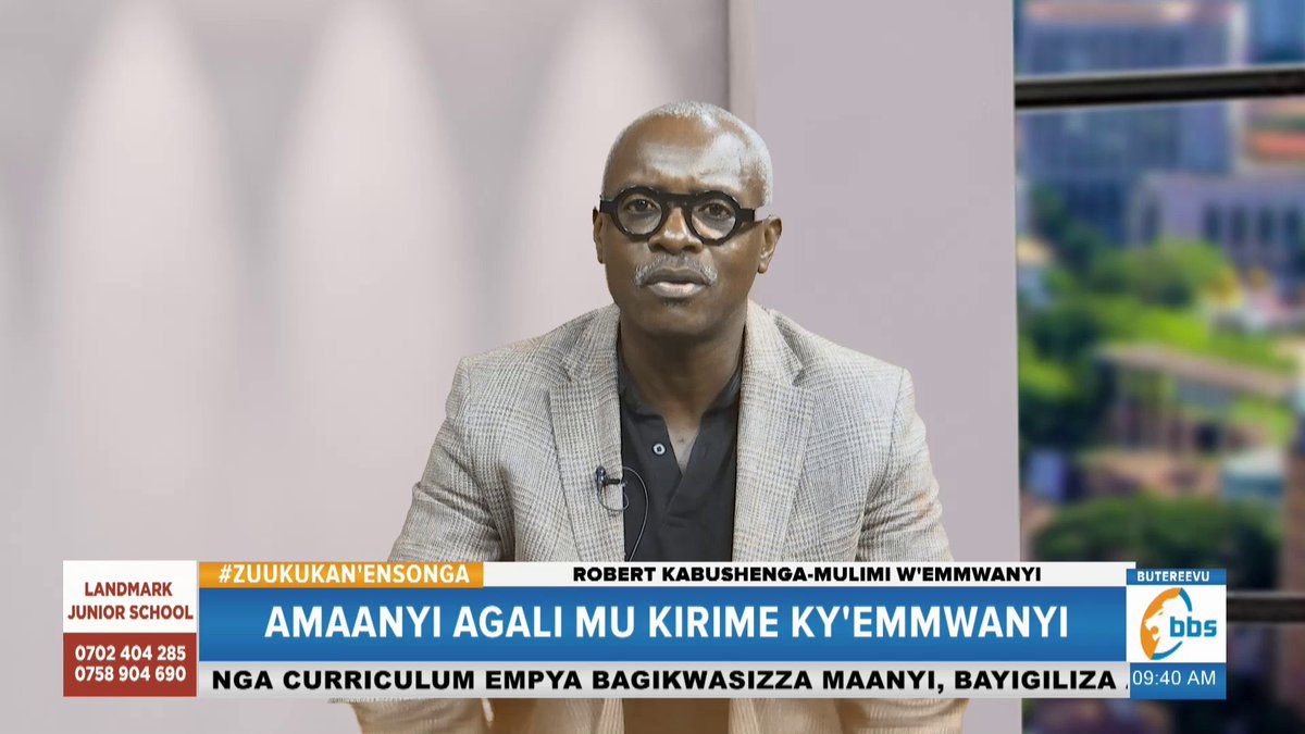 Snr. Cde. Robert Kabushenga tweet media