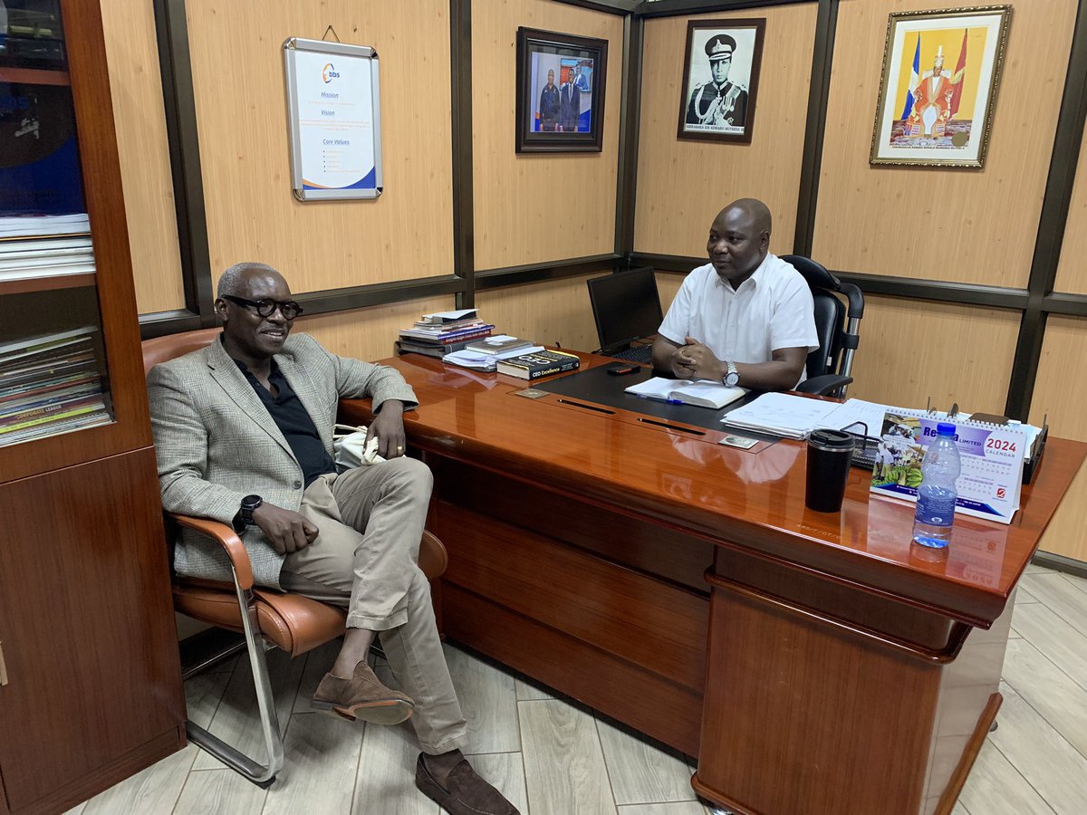Snr. Cde. Robert Kabushenga tweet media