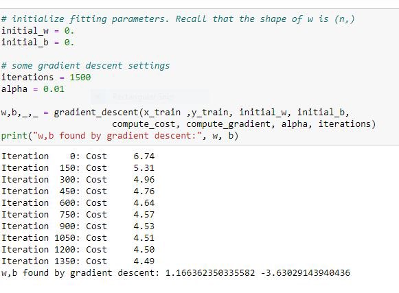 thaguymaxx's tweet image. i used it for a regression problem and found the best parameter for the training sets. finding the best parameter involves minimizing the cost function to reach the local or global minimum.

#100DaysofML #datascience #machinearning #softwareengineering