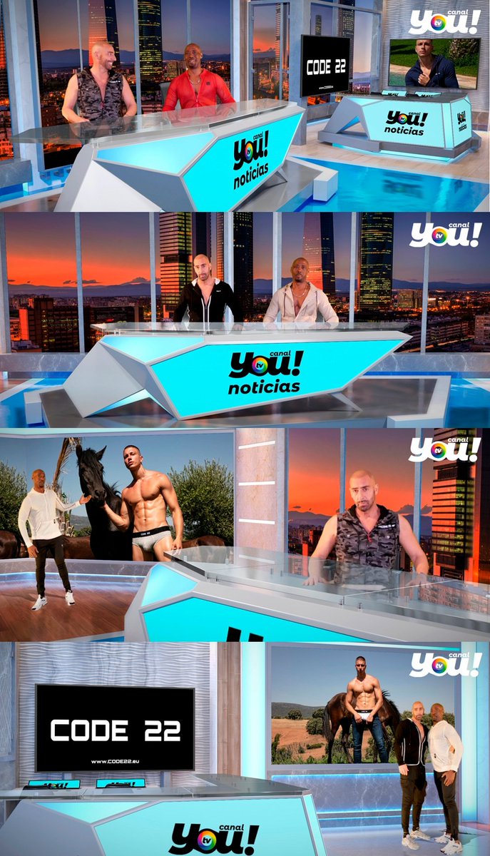 📺🏳️‍🌈 La marca de ropa deportiva para hombre <a href="/code22men/">CODE 22</a> marca estilo en <a href="/CanalYOU_TV/">Canal YOU! TV</a>
<a href="/noticiasYOUtv/">YOU! noticias tv</a>

canalyou.tv/code-22-la-mar…

#canalyou #younoticias #code22 #ropadeportiva #gayespaña