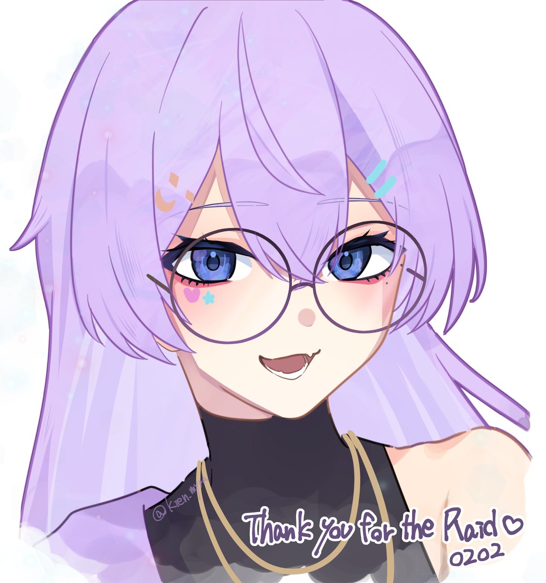 Thank you for the Raid♡ #auraorart