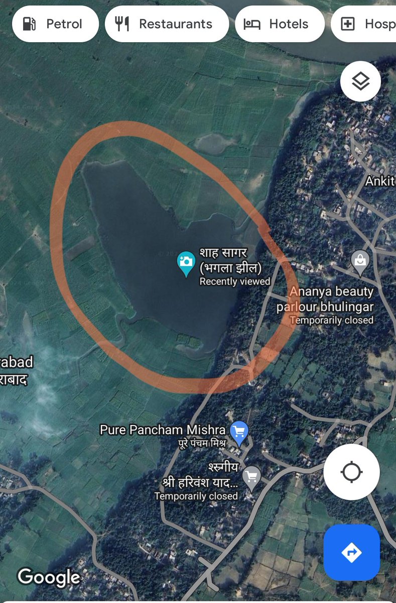 Indianhunter543's tweet photo. This is a very beautiful lake which comes under Gram Panchayat Pichuti in Jagdishpur assembly of Amethi district, but unfortunately it is gradually getting captured from all the directions. It is a humble request to you to free this lake from 1/2
@smritiirani @SureshPasiBJP https://t.co/EtAdkHNyLQ