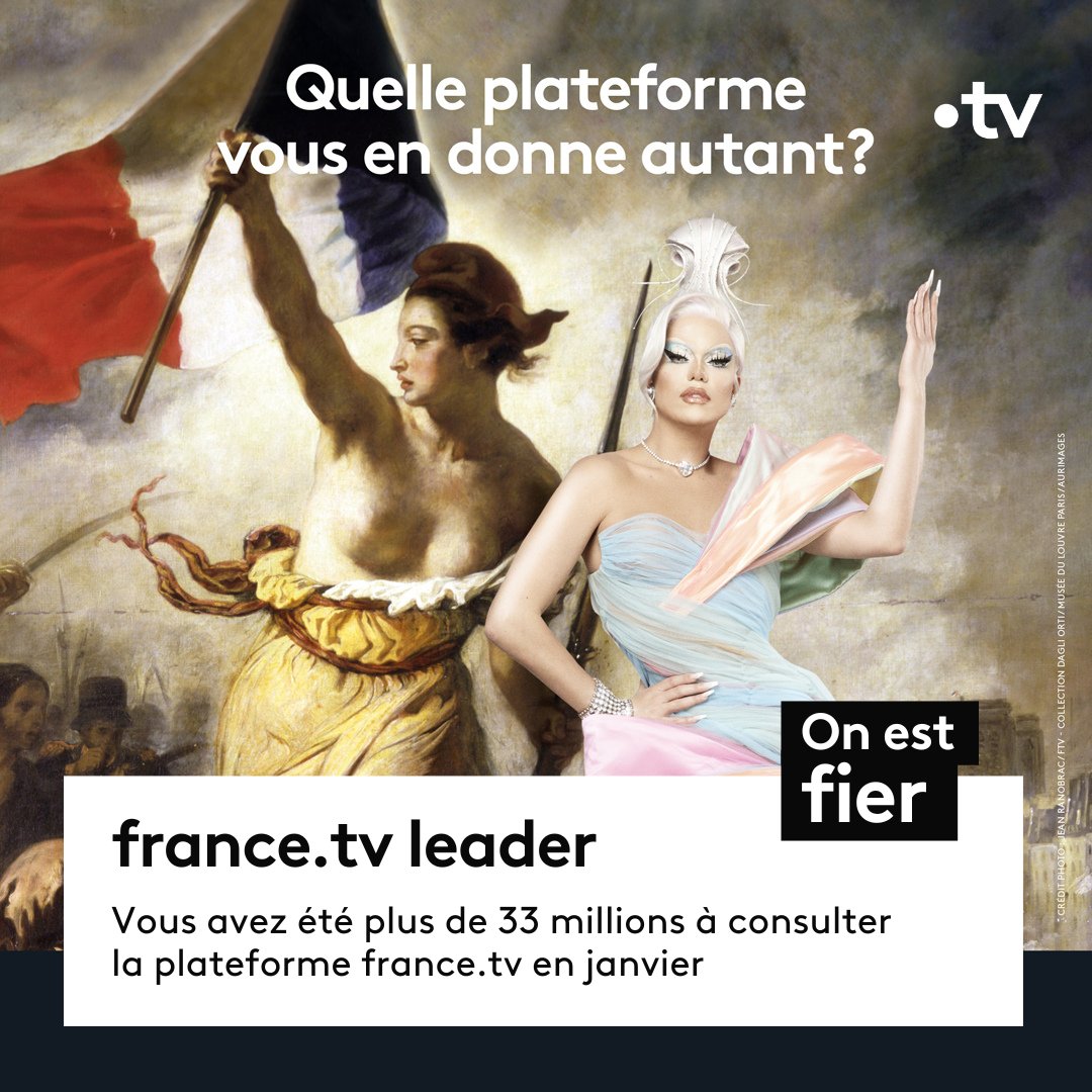 🏆 On a tous regardé la plateforme france.tv en janvier !

De "Tout pour Agnès" à "Cœurs noirs", de nos émissions d’actu à nos divertissements :

Fiers de partager avec vous, chaque jour, des programmes de qualité qui vous accompagnent.

Merci pour votre fidélité🙏