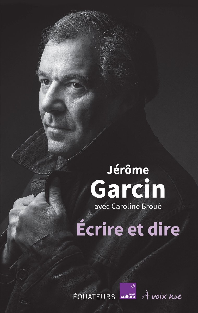 #VendrediLecture 📚 Ce livre, né des entretiens de Jérôme Garcin avec @cbroue pour l'émission 'À voix nue', est sur le ton de la confidence. Le producteur du 'Masque et la plume' raconte son histoire, son enfance, ses passions et ses grands moments de carrière. @franceculture