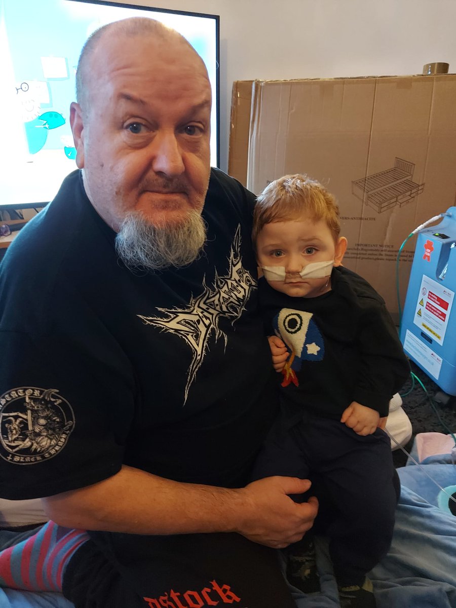 Finally introducing my little bundle of awesomeness.  Affectionately known as Rocket . A two year old complex care young man 👍🏻❤️