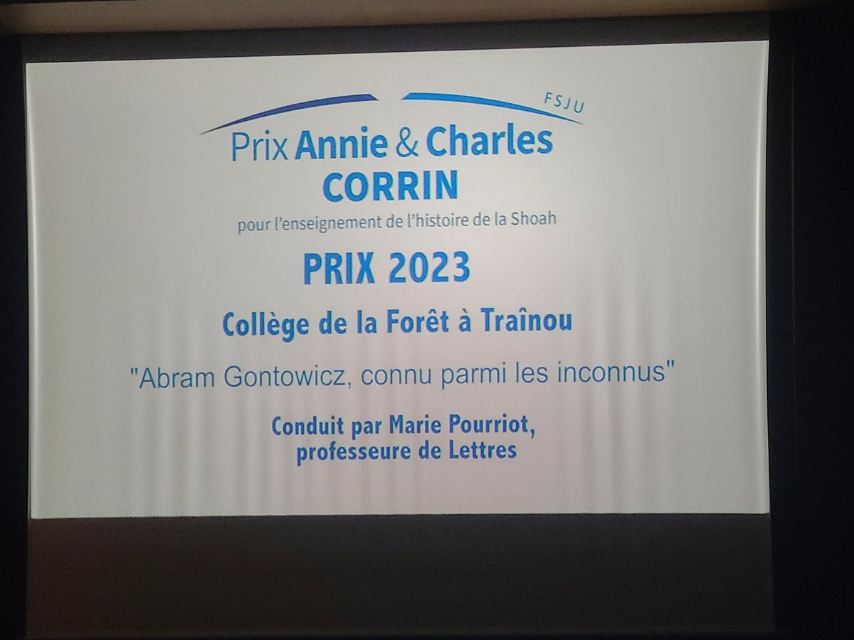 Collège de la forêt - Trainou tweet media