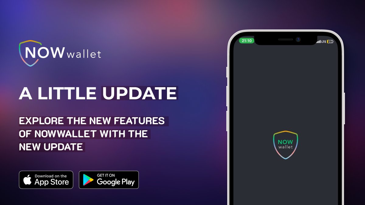 #NOWWallet has recently gotten a bit of an update: - $INJ @Injective_ has been added - $APT @Aptos_Network is available now - Optimized @trondao TRC-20 sending fee You can download the wallet at the link and also subscribe to us: now-l.ink/walletdownload