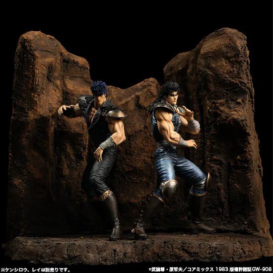 【SpiceSeed】北斗の拳　ケンシロウ＆ジオラマベース（新品）スパイスシード 2月11日(日)開催!!／ 【ワンフェス2024[冬]×北斗の拳40周年コラボ