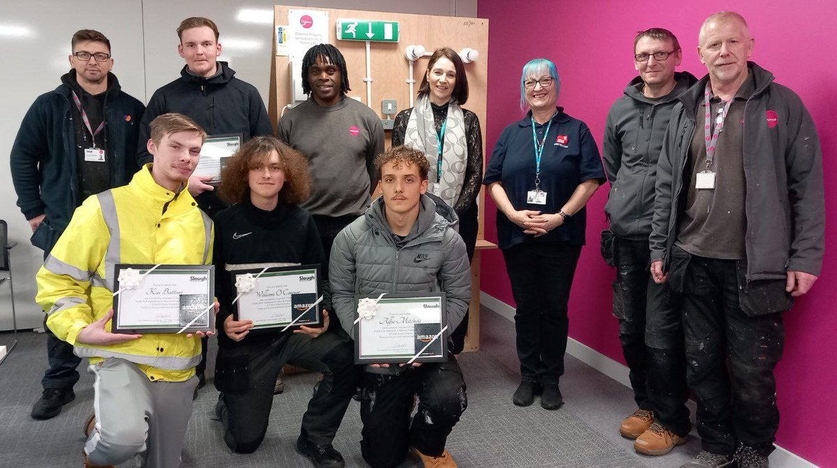 OPSL_UK's tweet photo. Another fantastic collaboration with Langley college in the support of students gaining hand’s on experience with our trades.
#EqualOpportunity #Workplacements #WorkExperience #NextGen
@WindsorForestCG @SloughBC https://t.co/XDrlpaUVhC