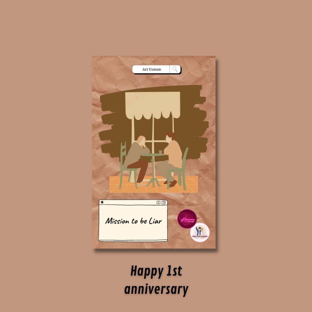 hocutesweetypie's tweet photo. Happy first anniversary buat Mission to be Liar.

Nggak terasa proyek romance-ku yang kedua sudah satu tahun penayangannya di bulan ini. Banyak hal yang aku lalui buat selesaikan naskah ini. https://t.co/7coYDD57YH