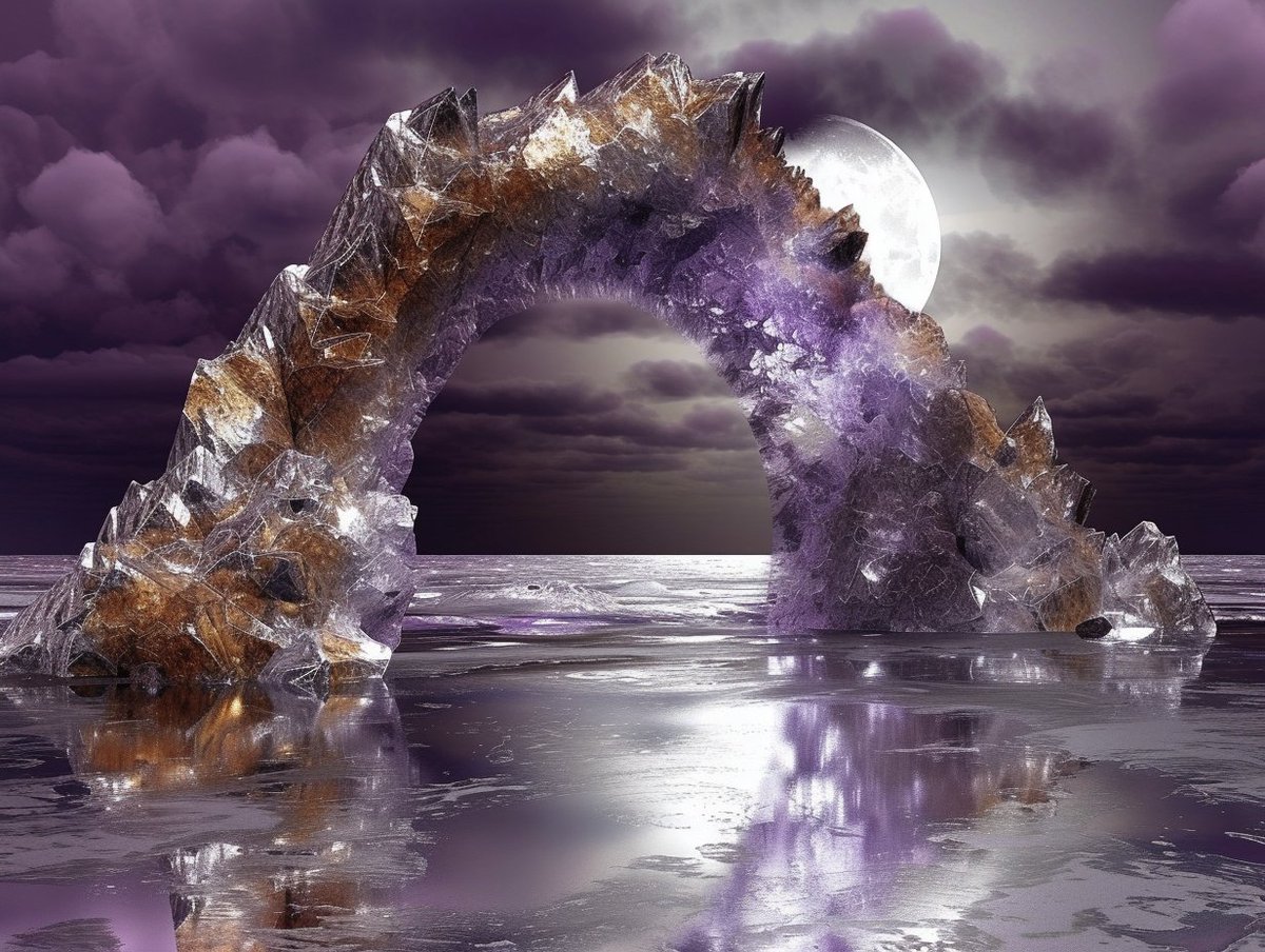 ekdorenbosch's tweet photo. QT Pick, Midjourney- "Geode" OP Eternal Reflections
Crystalline and geological forms- eroded interiors style.
#midjourney https://t.co/Mx75jQmZgz