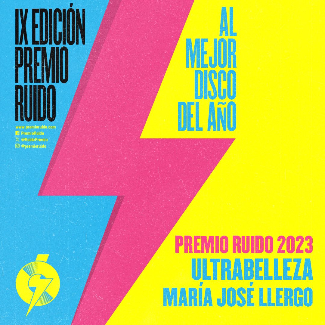 RuidoPremio's tweet photo. ULTRABELLEZA de María José Llergo se alza con el #premioruido2023 https://t.co/9vrJNOoWUP