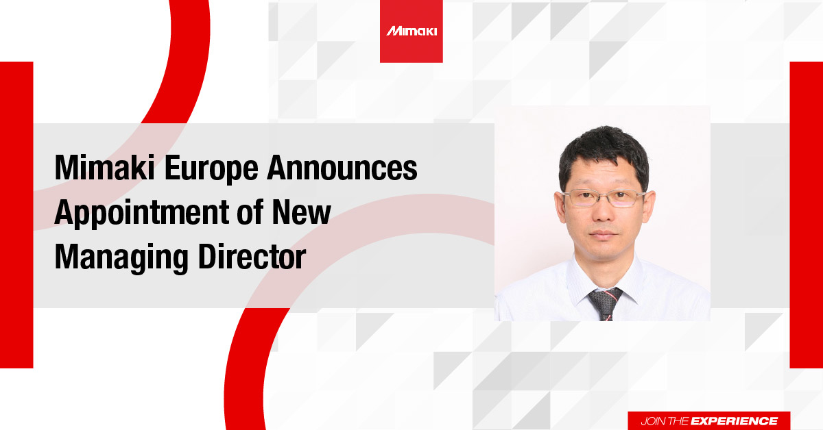 1. Mimaki Europe proudly welcomes Takao Terashima as the new Managing Director. With over 25 years of experience in the company, his leadership promises innovation and excellence for the future. Welcome aboard! #Mimaki #NewLeadership Read full story here: eu1.hubs.ly/H07k1960