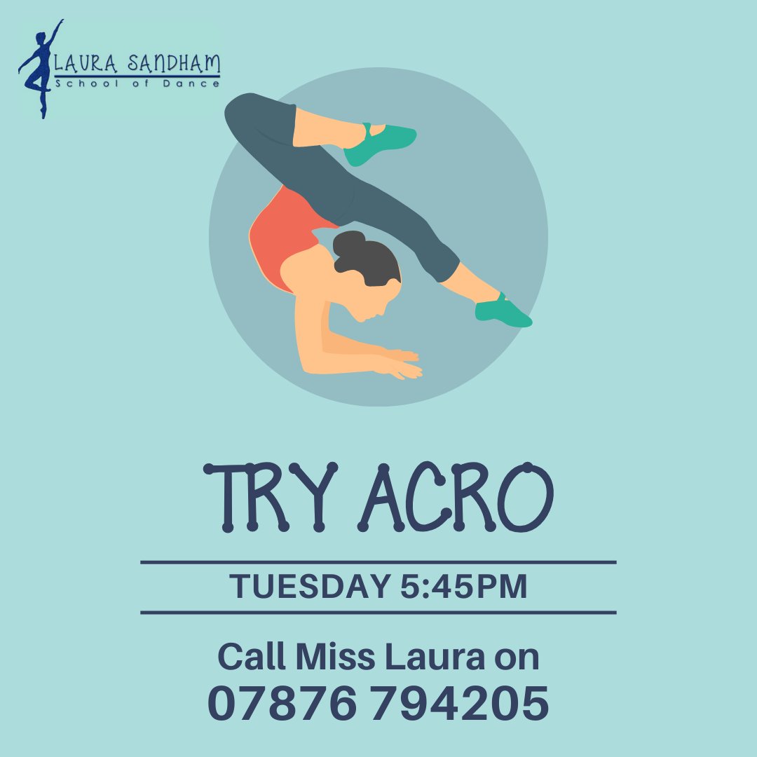 LSSchoolOfDance's tweet image. Call Miss Laura for more information!
 👉 07876 794205

Combining classic and acrobatic elements, acro dance brings physical, athletic and unique elements in a dance environment.
-
-
#LauraSandhamSchoolOfDance #DanceClassesForAdults #DanceClasses #Acrodance #Lancaster