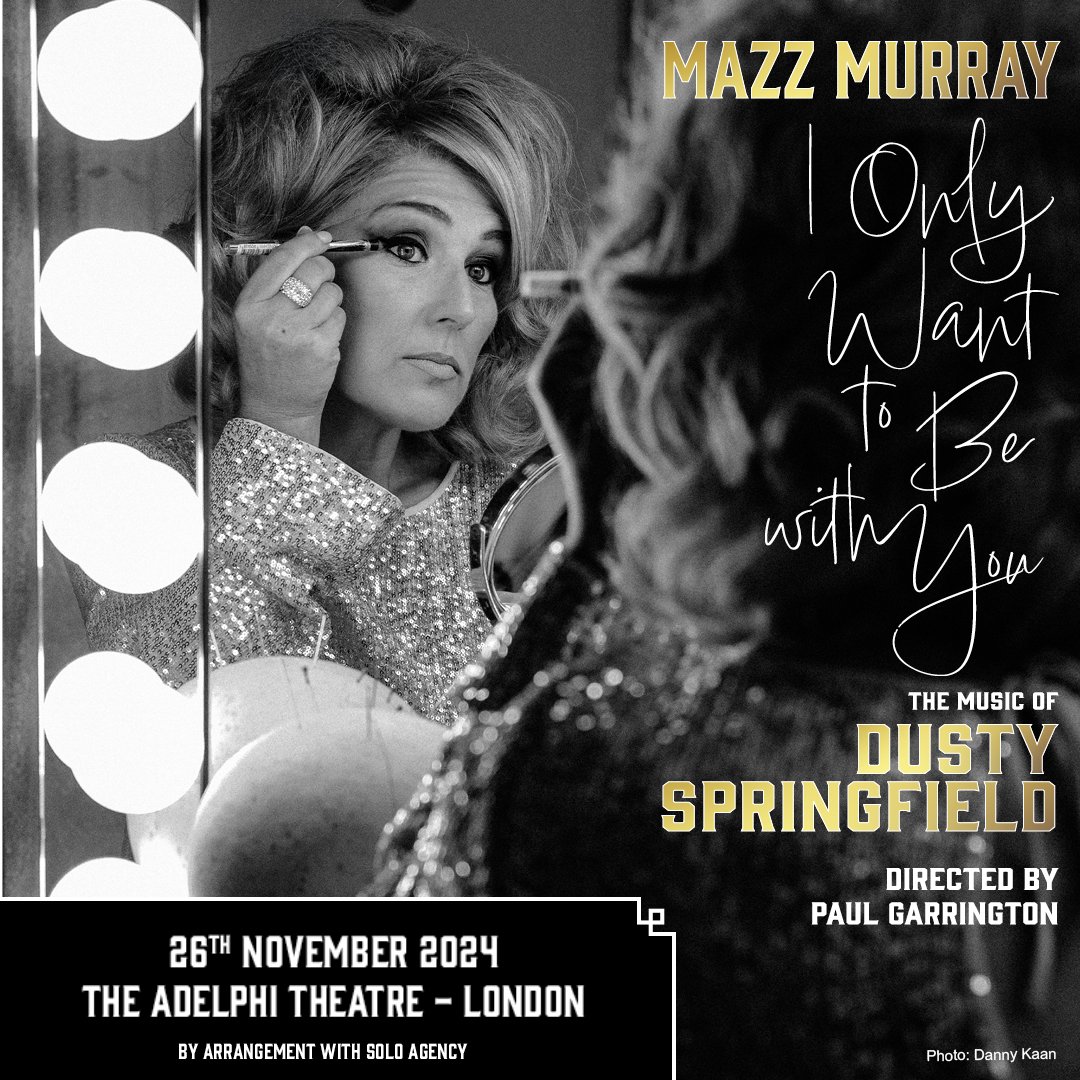 📢 ON SALE NOW: West End icon @MsMazzMurray will put her powerhouse vocals behind the songs of Dusty Springfield this November in the much-anticipated new show! 🎟️ lwtheatres.co.uk/whats-on/mazz-…