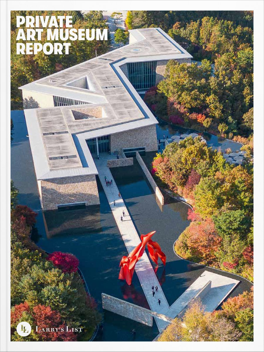 'Private Art Museum Report 2023: Edited by Larry's List' provides a systematic exploration of the global landscape of privately founded contemporary art museums as well as an understanding of their legal setup and operations.

A valuable resource.

bit.ly/PrivateArtMuse…