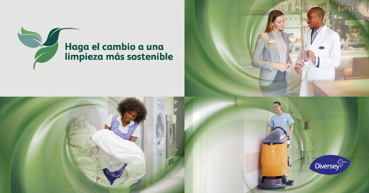 ¡Ayuda a reducir la huella de carbono! ⭐ Confía en nuestra experiencia en limpieza sostenible y elígenos para cubrir todas las aplicaciones en la limpieza:

✅ Suelos
✅ Edificios y oficinas
✅ Higiene personal
✅ Cocinas
✅ Lavandería

Descubre más: diversey.com.es/es/more-green