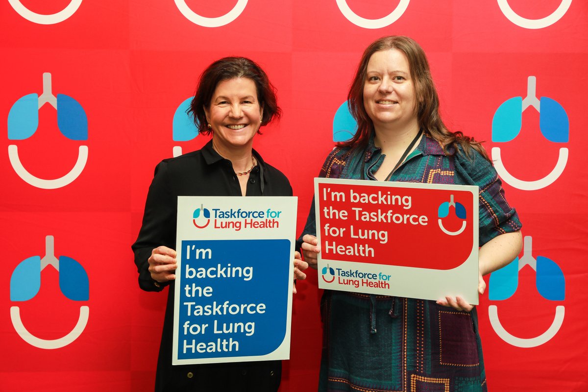 We were proud to see @e_sapey & @kyliebelchamber attend the Taskforce for Lung Health Launch on Tuesday at the #HousesofParliament 🎉 They will address poor outcomes for millions across our country to improve lives for those with chronic #LungDisease 🫁 #RespiratoryMedicine