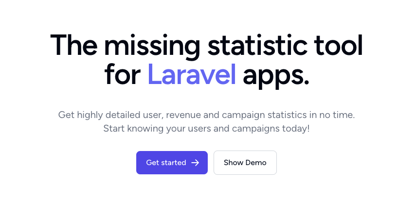 Sairahcaz2k's tweet image. Hi @laravelphp folks 😀,

Most #analytics tools show you data like visits, views, and page impressions. Everything beyond that, you need to integrate manually. That&apos;s where @SimpleStats_io shines; it gives you #KPIs like Reg, DAU, ARPU, #ROI and much more OOTB! 🚀👇

#ComingSoon