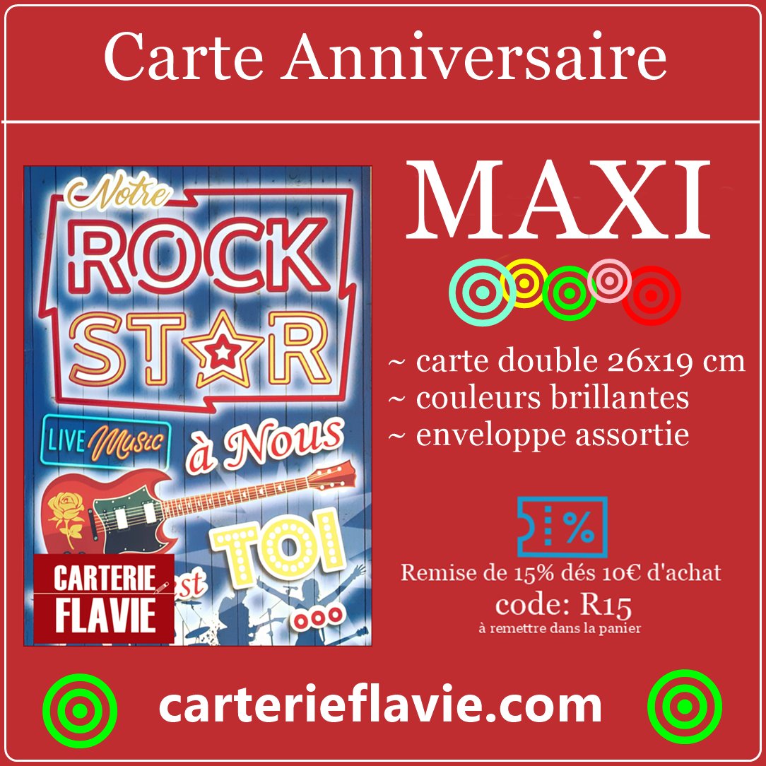 ✤ Carterie Flavie, 1200 cartes à offrir, remise 15% dés 10€ d'achat