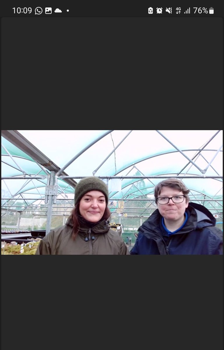 <a href="/TheBotanics/">Royal Botanic Garden Edinburgh</a> Planting Connections gave an interactive, virtual tour of our nursery to primary schools 🌿🍎📜🏴󠁧󠁢󠁳󠁣󠁴󠁿! An adventure that jumped from poetry, to catching drones, to eating cardboard apples, to the plight of Scottish plants on the brink of extinction. Join the fun👇