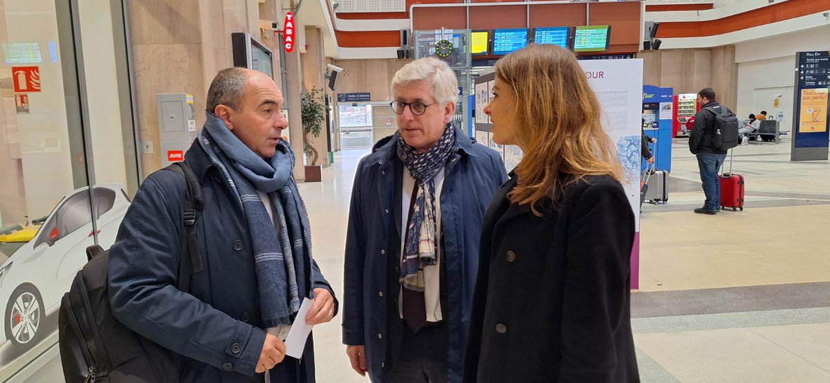 ♦️ Arrivée sur <a href="/mulhouse/">Ville de Mulhouse</a> pour <a href="/PHILIPPECOY/">Philippe Coy 🇺🇦</a> , le député <a href="/fredvalletoux/">Frédéric Valletoux</a> et la députée <a href="/C_GoetschyB/">Charlotte Goetschy-Bolognese</a> 

👉 À la rencontre de collègues livrés à eux-mêmes face à la #concurrence déloyale des pays frontaliers et la distorsion des prix du #tabac : "Le #moratoire fiscal est inévitable. Il