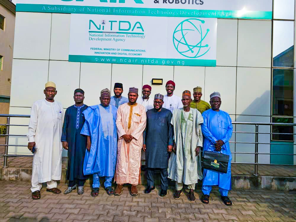 Min of Science,Technology & Innovation Gombe State (@mstigombestate) on Twitter photo VISIT TO THE OFFICE FOR NIGERIAN DIGITAL INNOVATIONS
In his effort to motivate Innovators/Inventors of Gombe State Indigenes, the Honourable Commissioner <a href="/Dr_Garkuwa/">Dr. Abdullahi Bappah Garkuwa</a> took the Famous Gombe Inventor (Dr) Hadi Usman to the Office Nigerian Digital Innovations <a href="/ONDINigeria/">Office for Nigerian Digital Innovation (ONDI)</a> VISIT TO THE OFFICE FOR NIGERIAN DIGITAL INNOVATIONS
In his effort to motivate Innovators/Inventors of Gombe State Indigenes, the Honourable Commissioner <a href="/Dr_Garkuwa/">Dr. Abdullahi Bappah Garkuwa</a> took the Famous Gombe Inventor (Dr) Hadi Usman to the Office Nigerian Digital Innovations <a href="/ONDINigeria/">Office for Nigerian Digital Innovation (ONDI)</a>